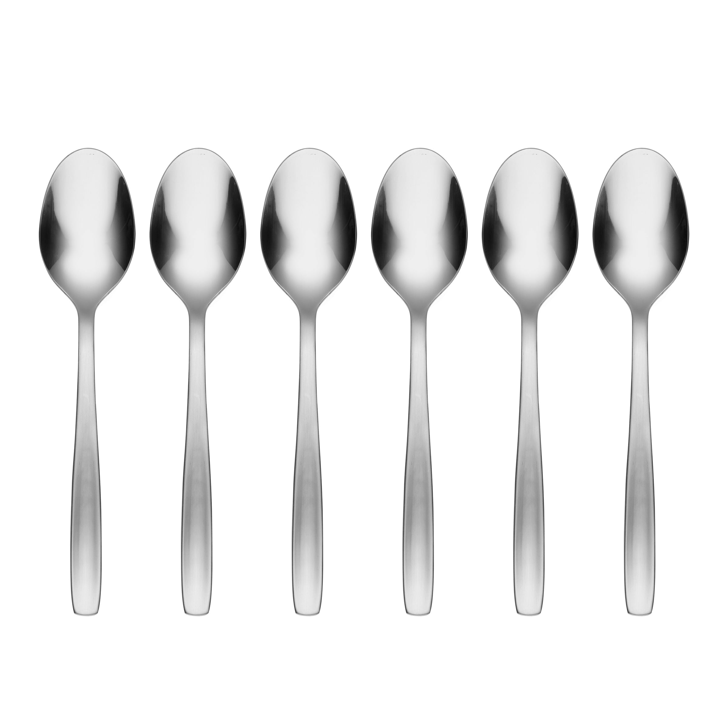 Paulina Satin Mirror Teaspoon - Set of 6