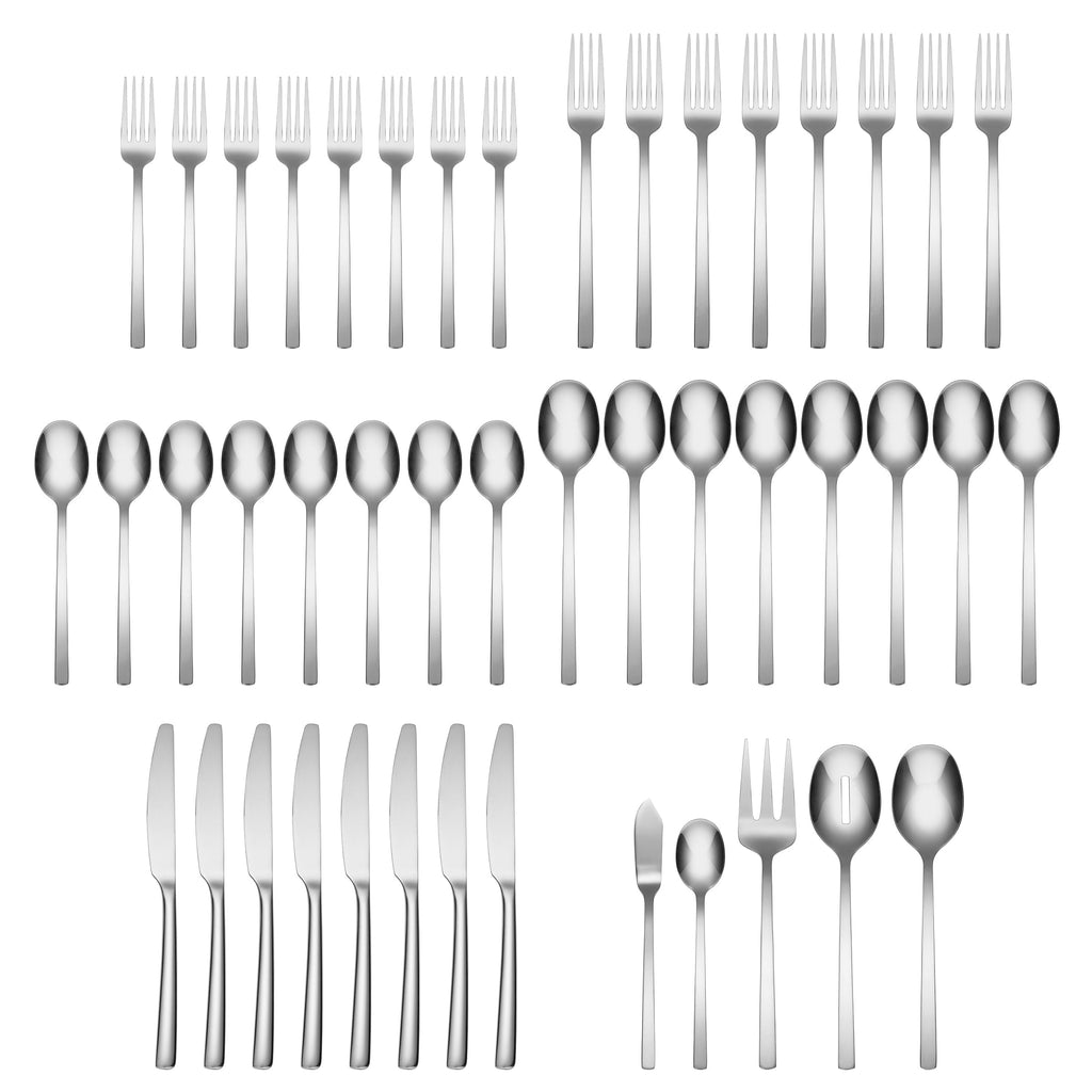 Beacon Mirror 45 Piece Flatware Set