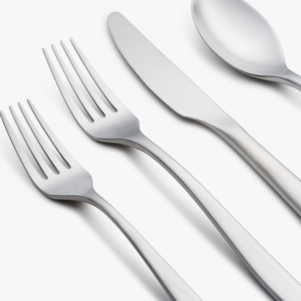 Averie Satin 20 Piece Flatware Set