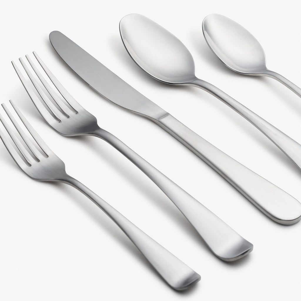 Rhiannon Satin 45 Piece Flatware Set