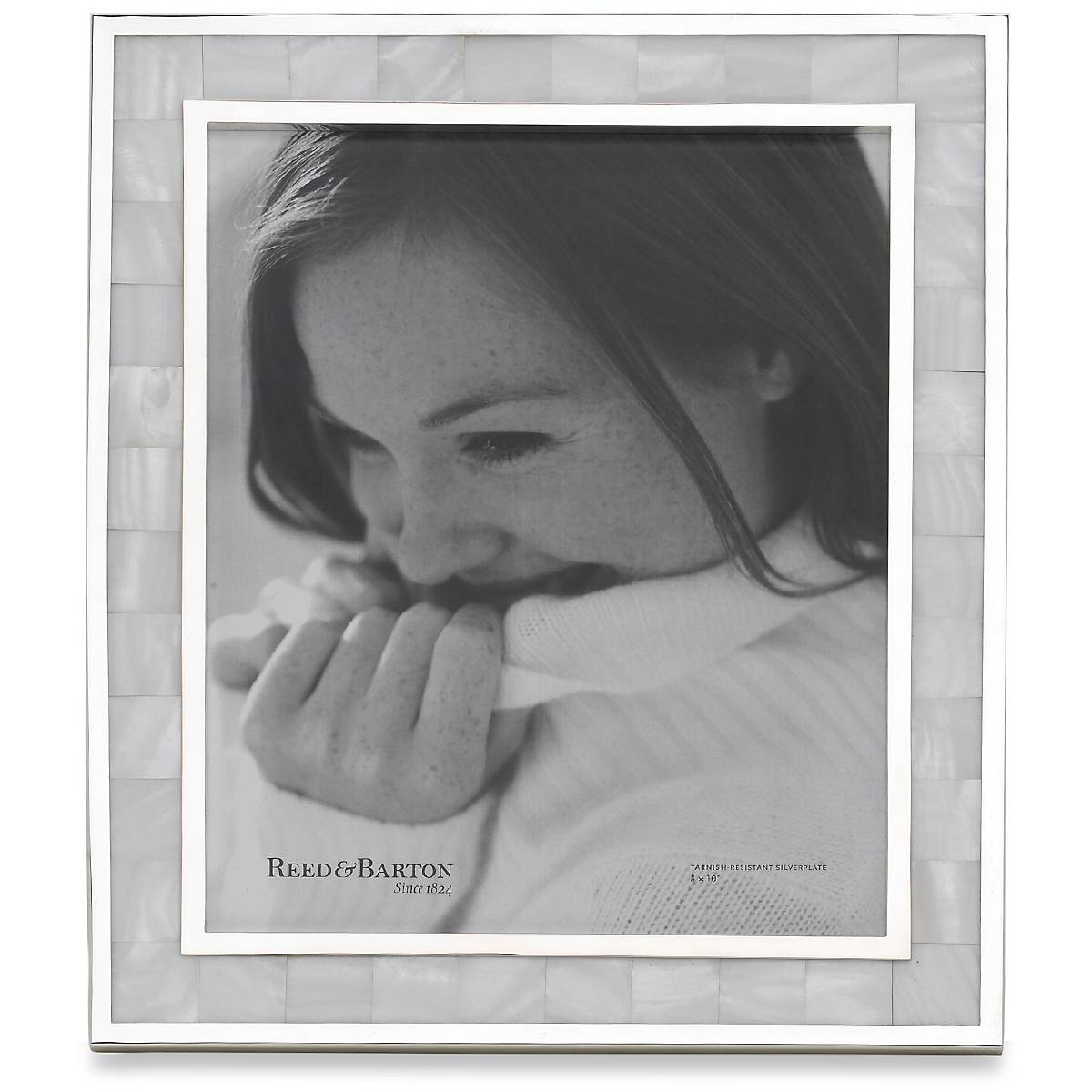 "Mother Of Pearl 8"" x 10"" Photo Frame"