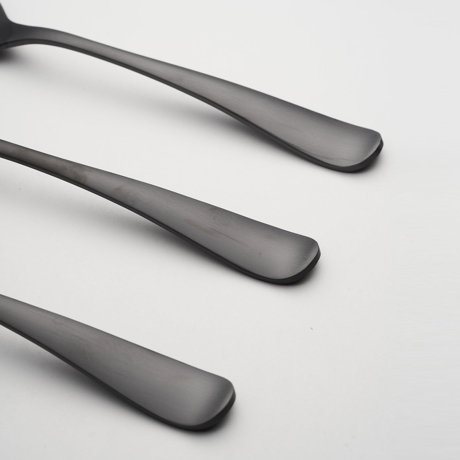 Rhiannon Black Satin 3 Piece Hostess Set
