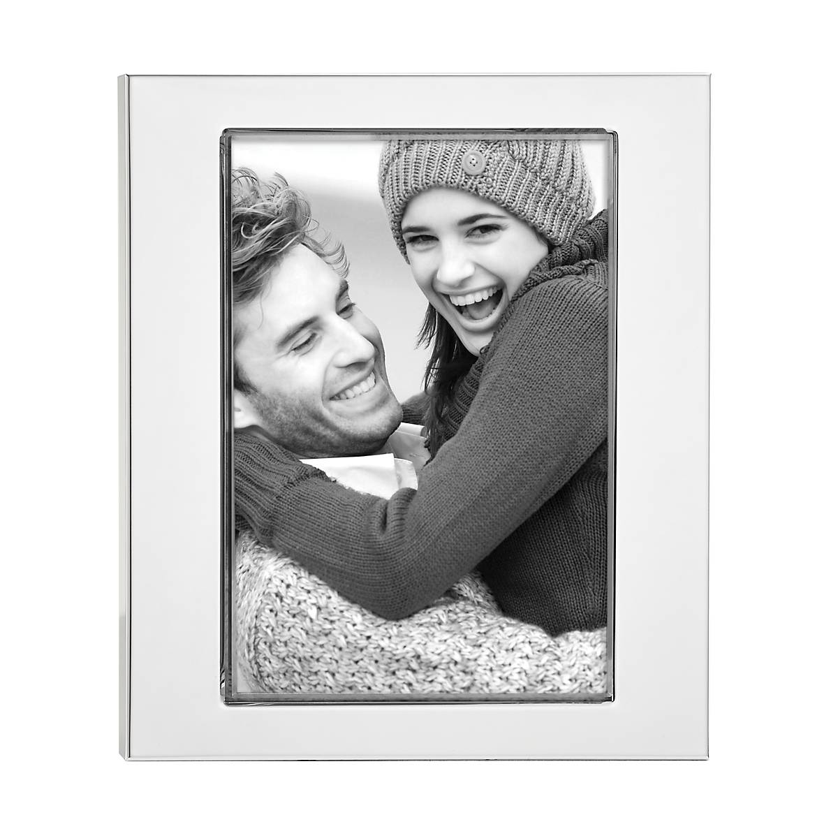 "Addison Silverplate 5"" x 7"" Photo Frame"