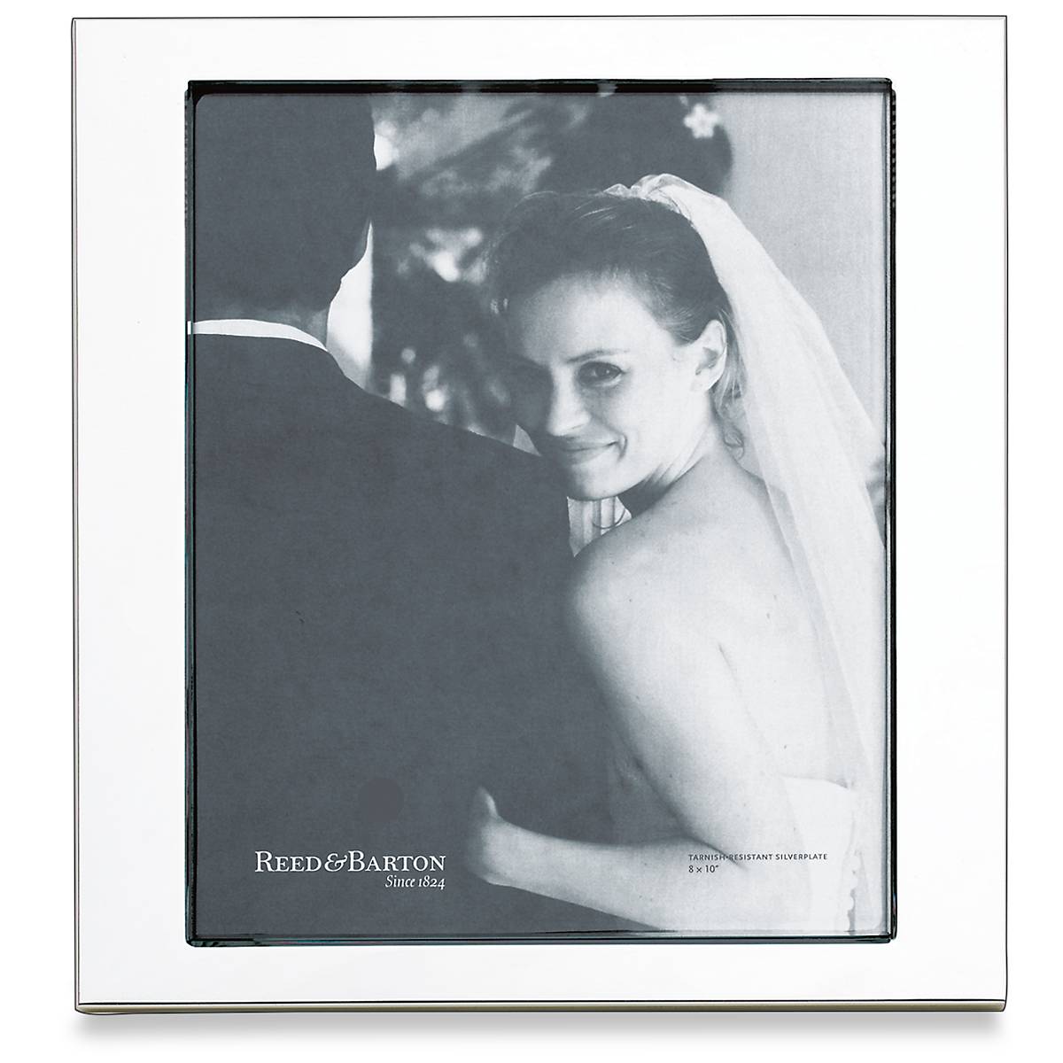 "Addison Silverplate 5"" x 7"" Photo Frame"