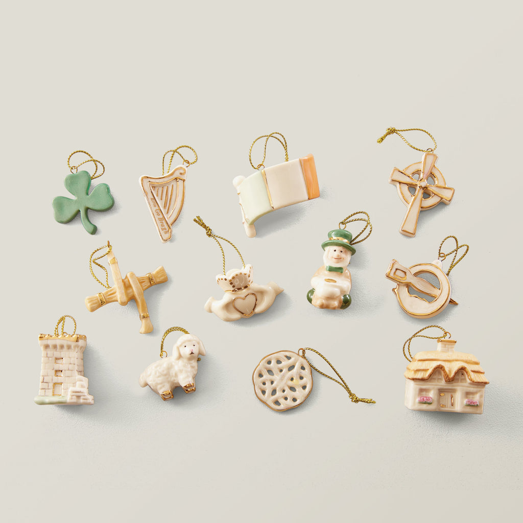 Luck of the Irish 12-Piece Ornament Set