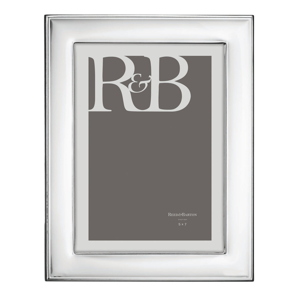 "Naples Silverplate 5"" x 7"" Frame"