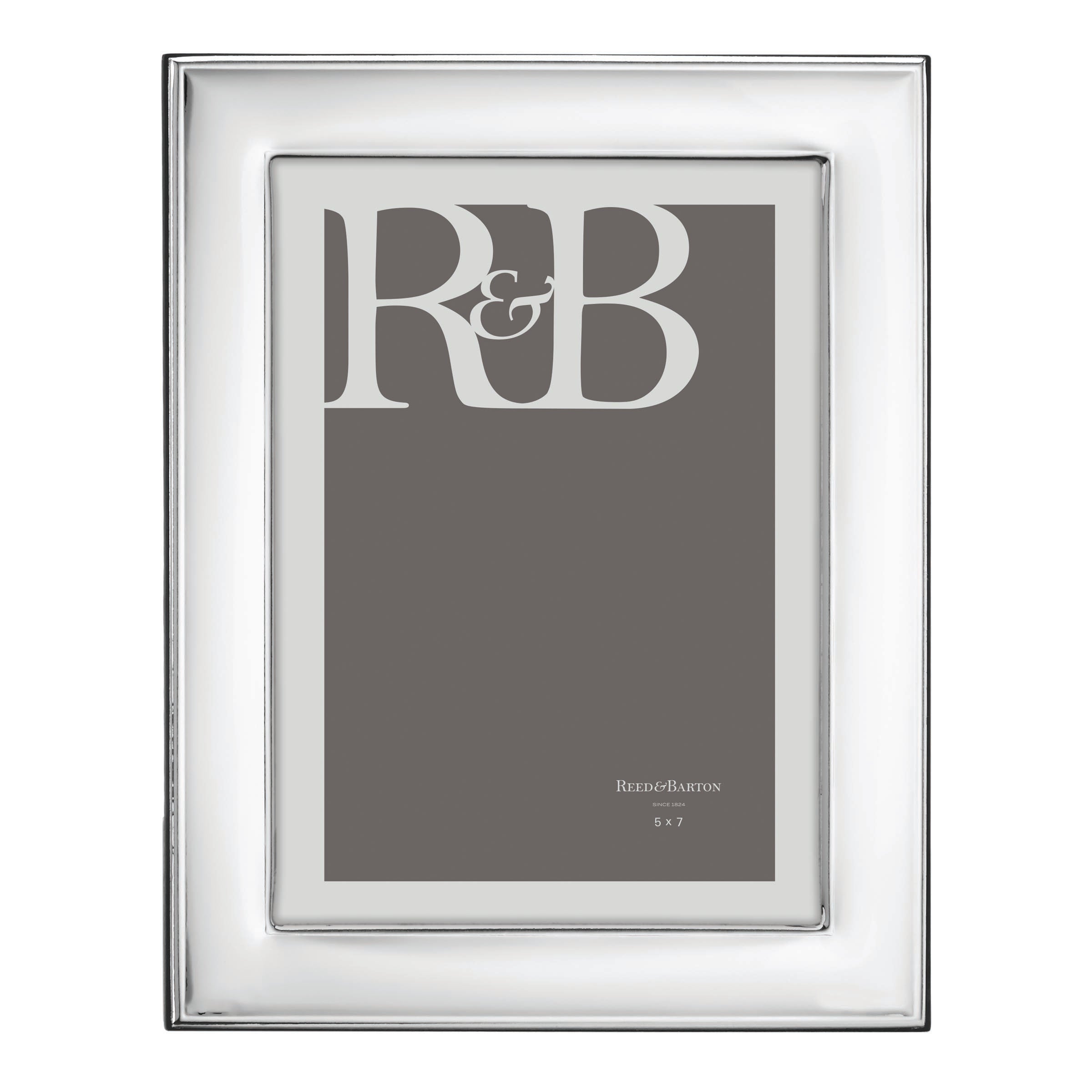 "Naples Silverplate 5"" x 7"" Frame"