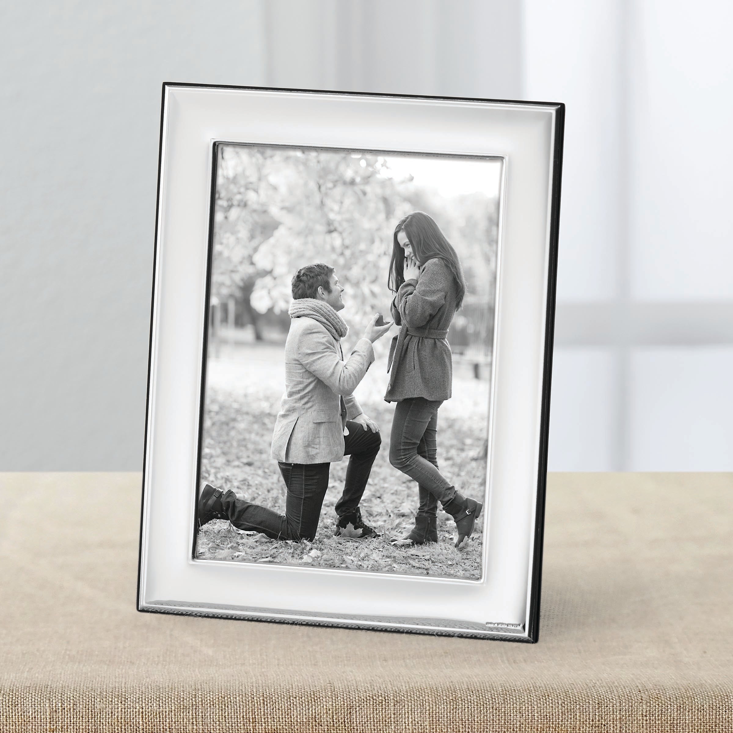 "Naples Silverplate 5"" x 7"" Frame"