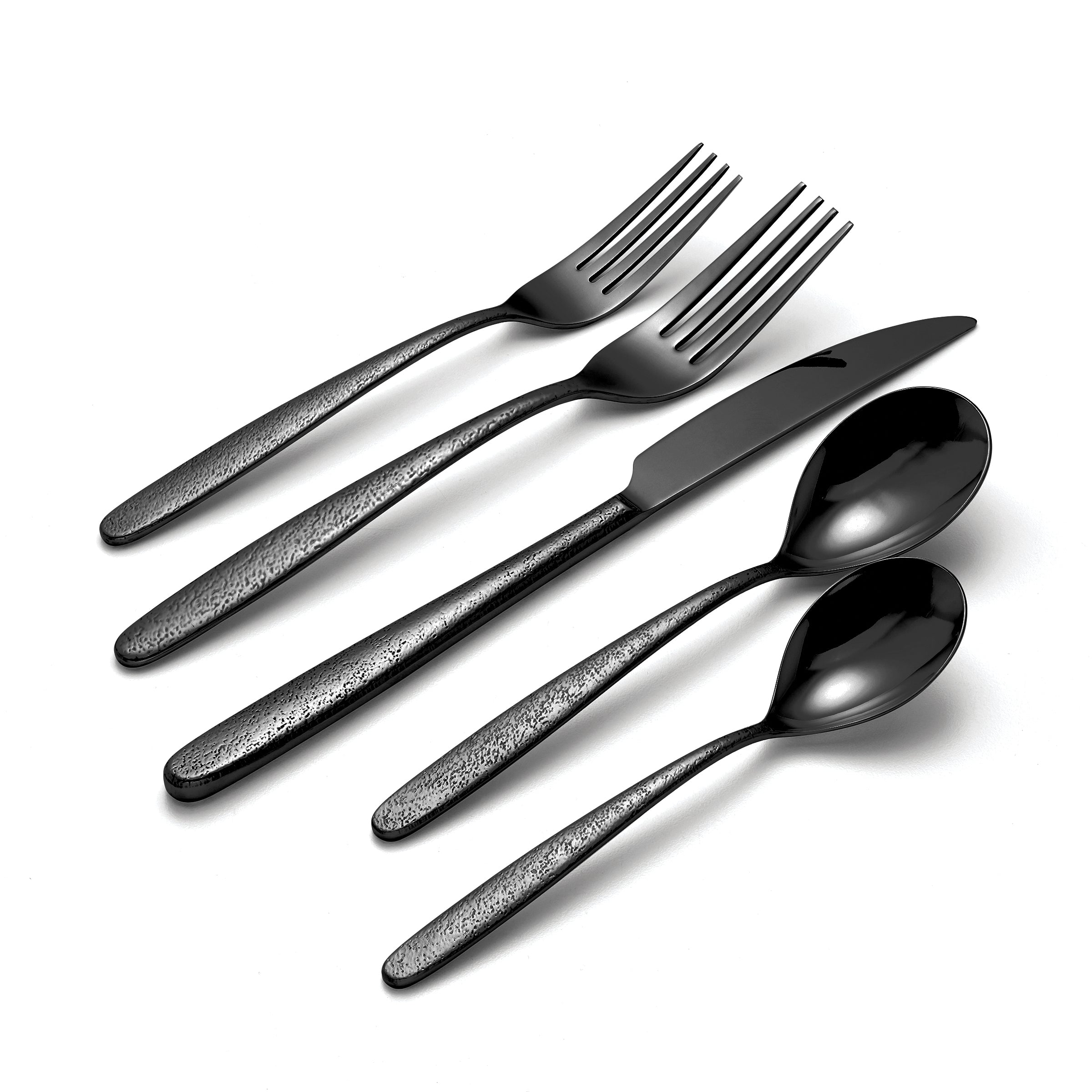 Storm Black 20 Piece Flatware Set
