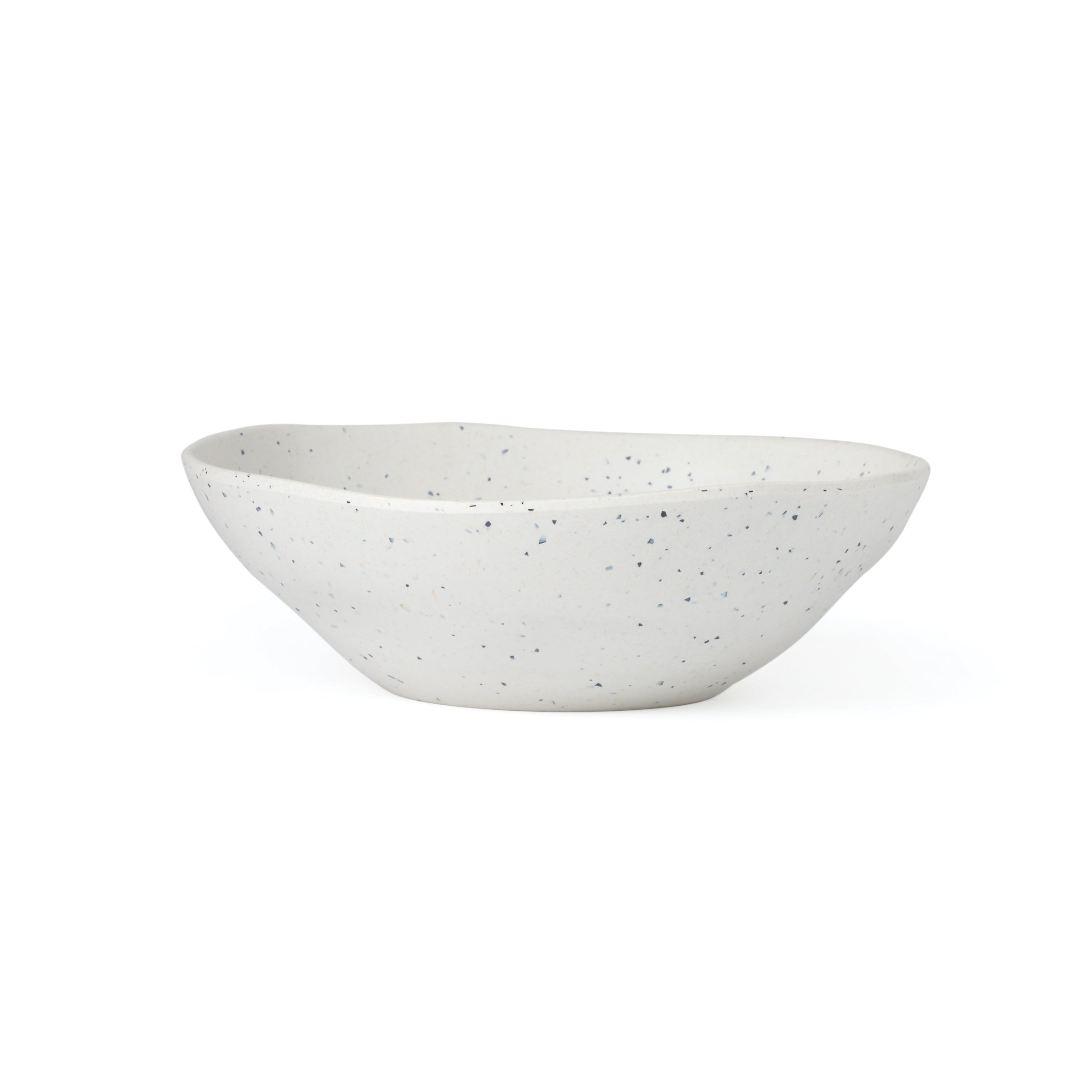 Terrazzo Melamine Cream 12-Piece Dinnerware Set