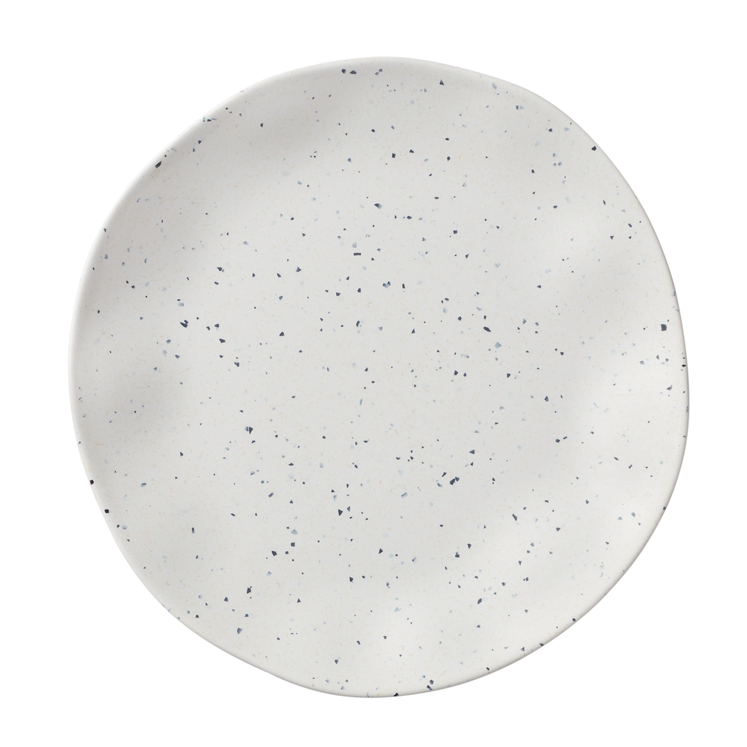 Terrazzo Melamine Cream 12-Piece Dinnerware Set