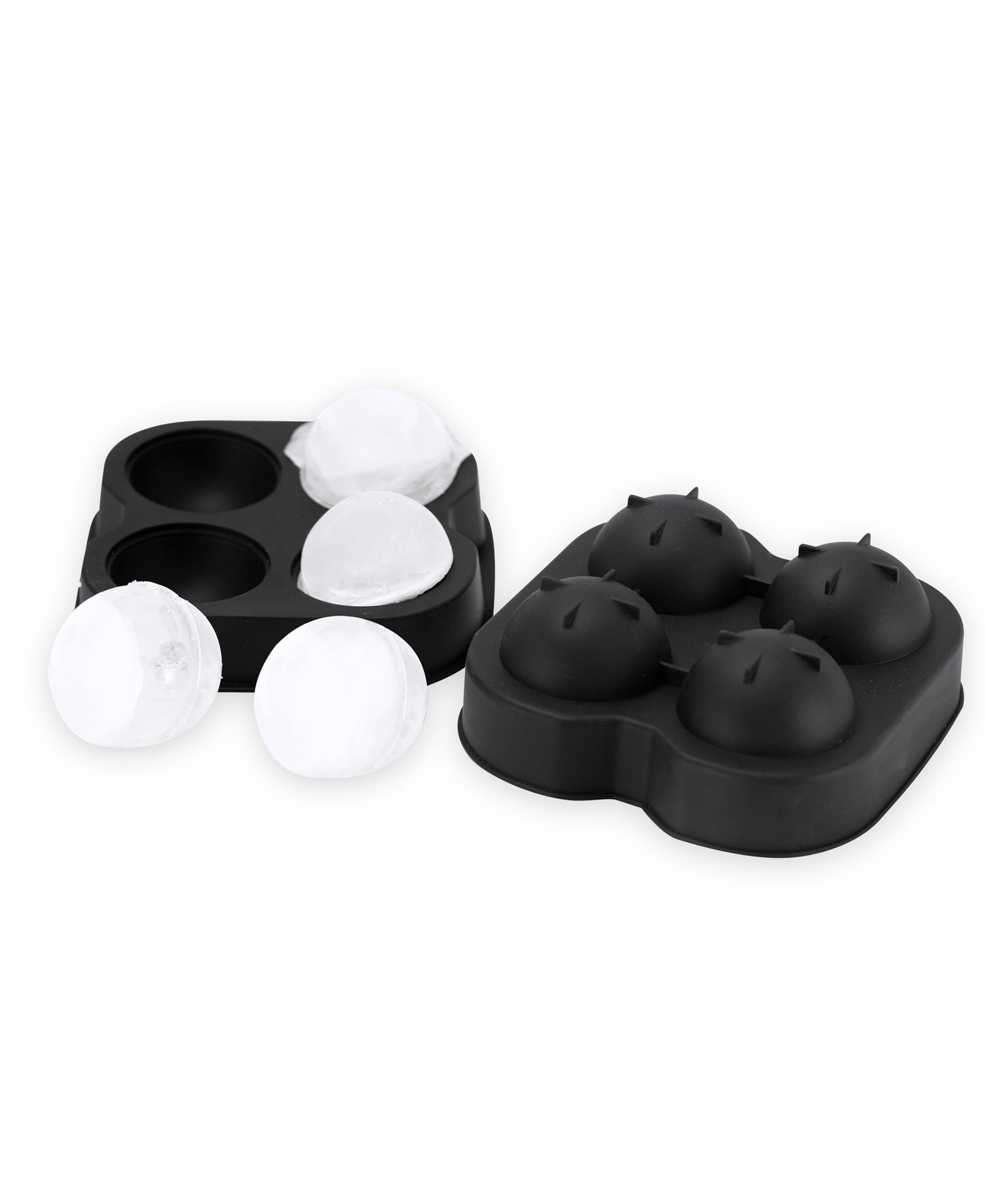 Black Round Silicone XL Ice Mold