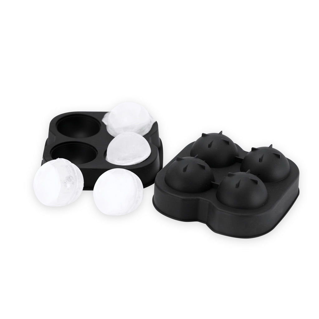 Black Round Silicone XL Ice Mold