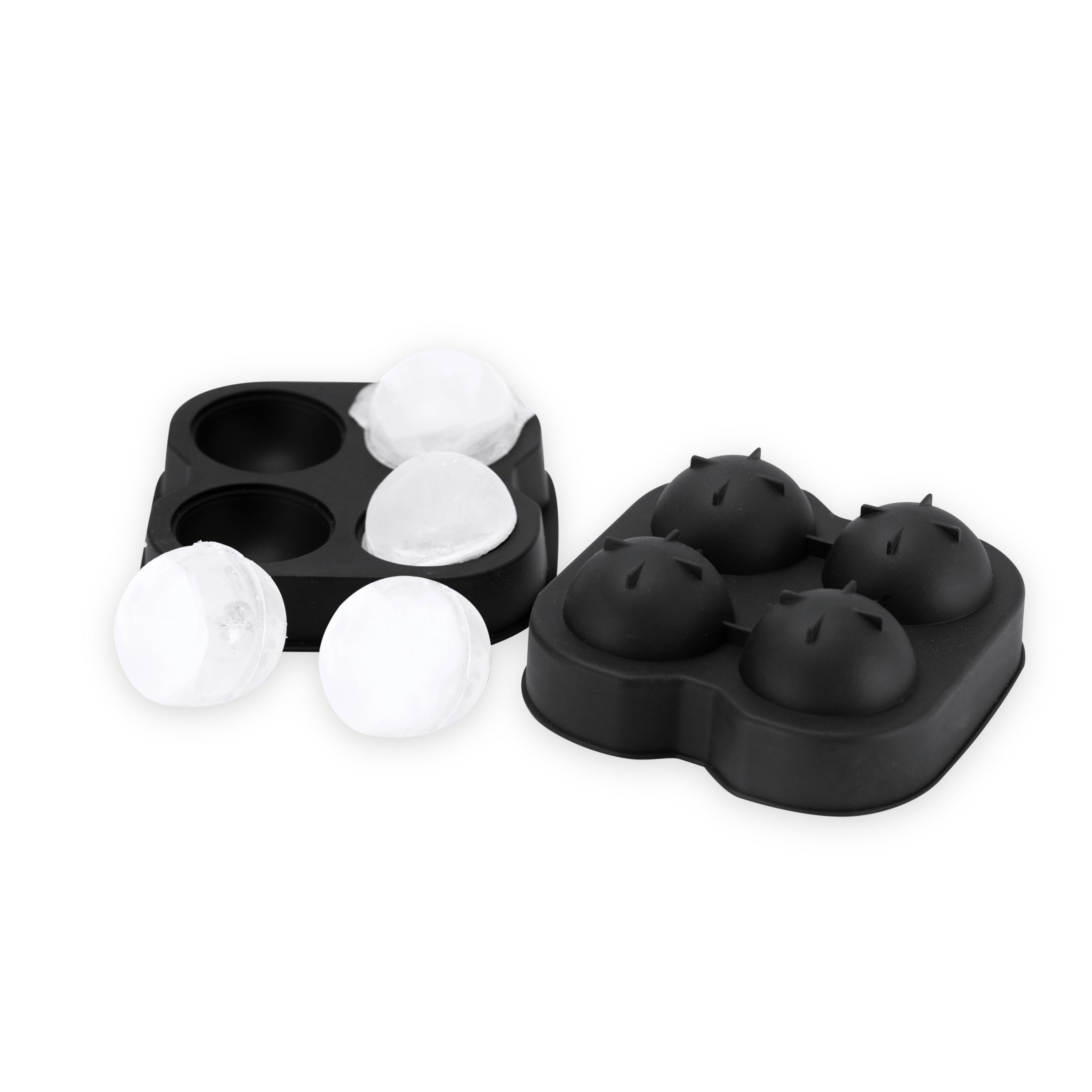 Black Round Silicone XL Ice Mold
