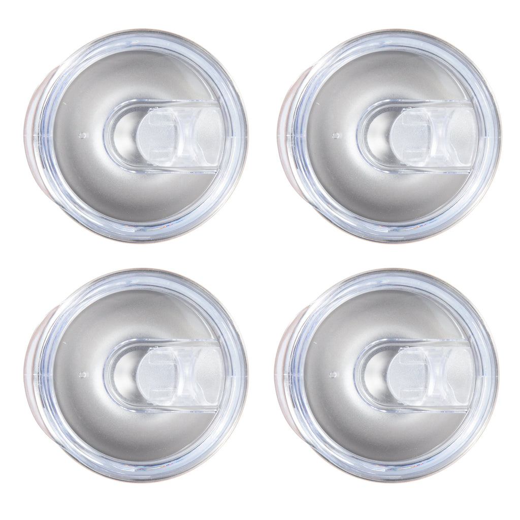 Insulated Woodgrain Wine Tumblers - Set Of 4
