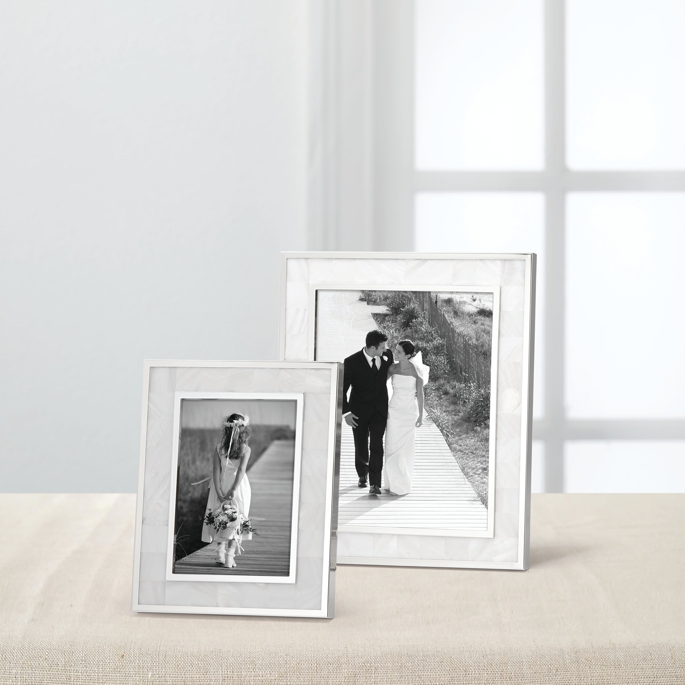 "Mother Of Pearl 8"" x 10"" Photo Frame"