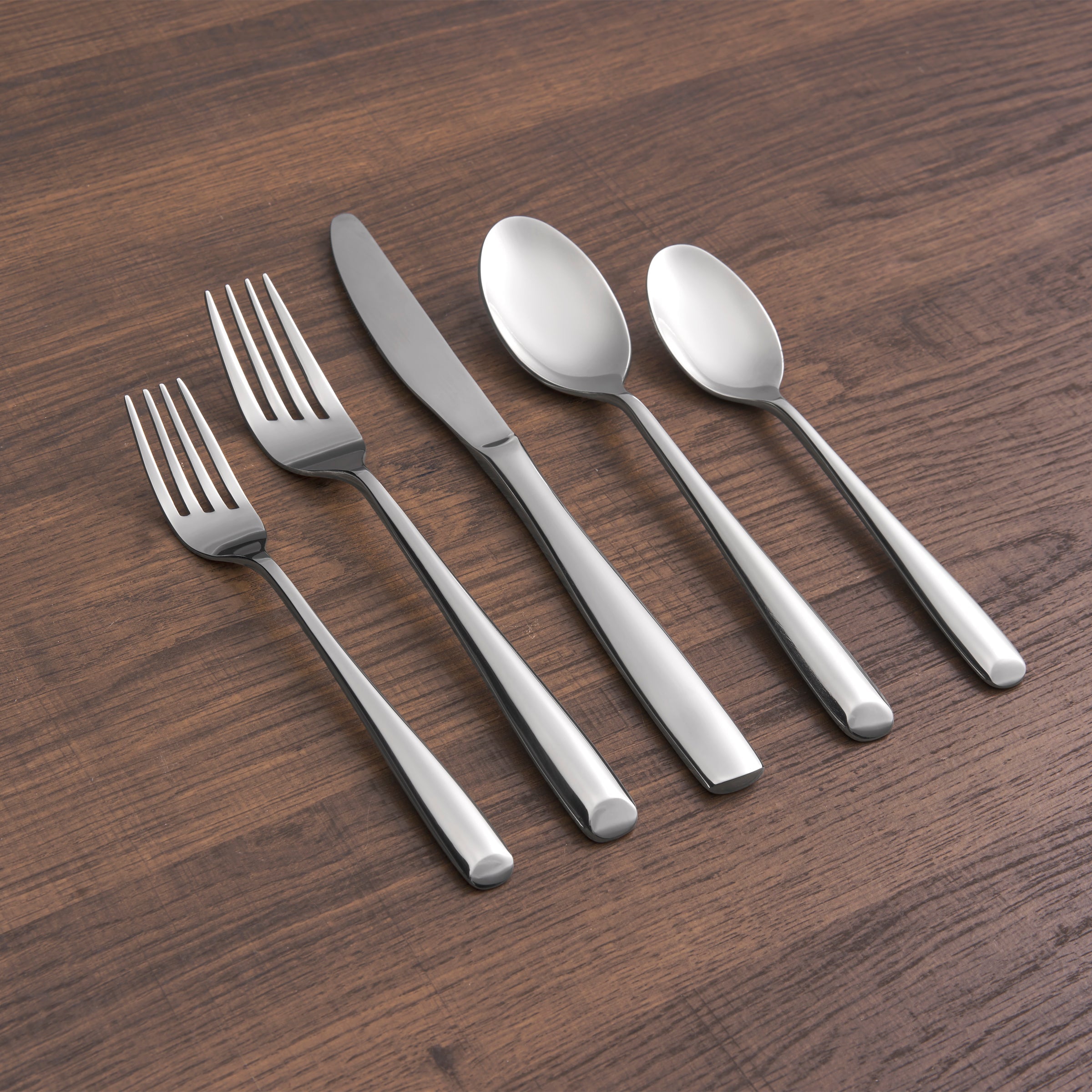 Rachel Mirror 20 Piece Flatware Set
